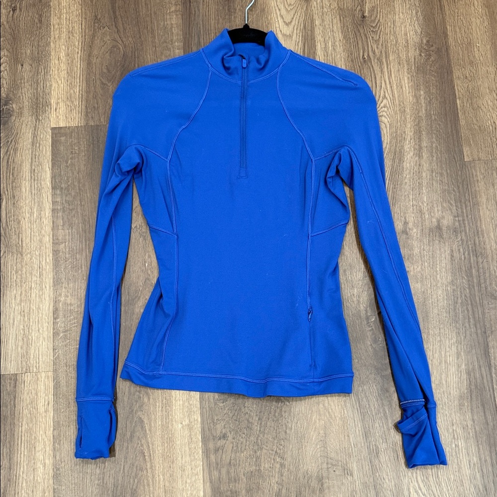 lululemon athletica Vibrant Blue Long Sleeve Top